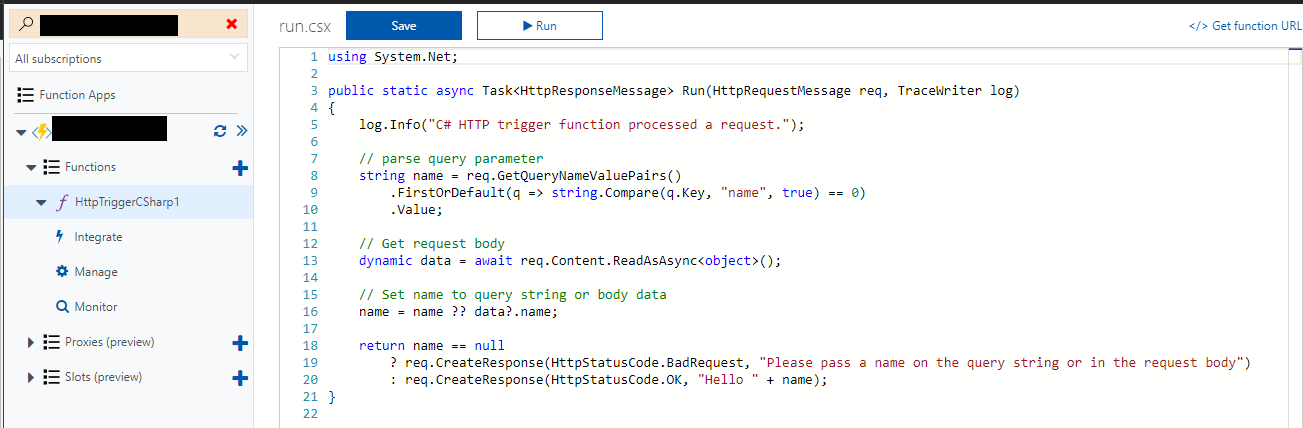 Manipulating Data with Azure Function Apps | Rob's D365 Blog